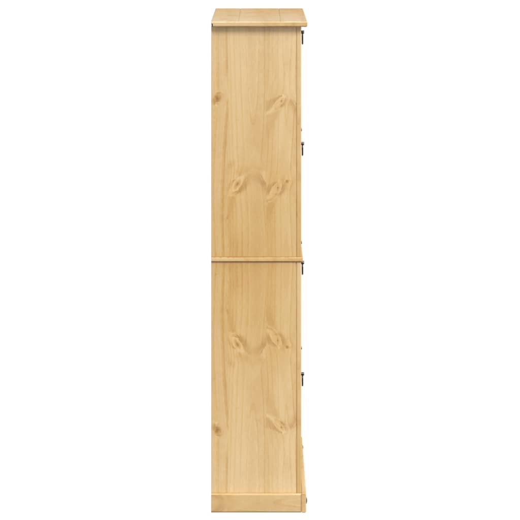 Skoskåp Corona 99X32X163,5 Cm Massiv Furu