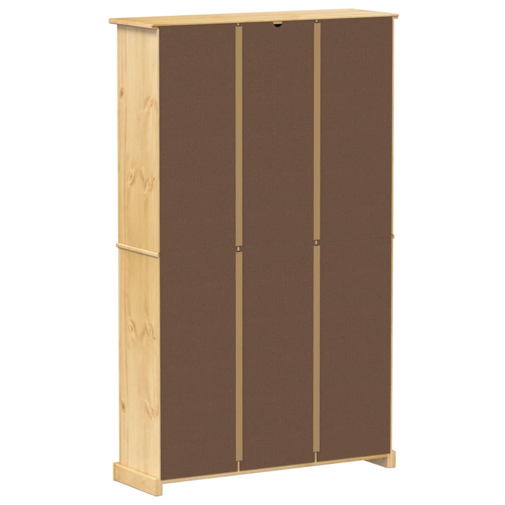 Skoskåp Corona 99X32X163,5 Cm Massiv Furu