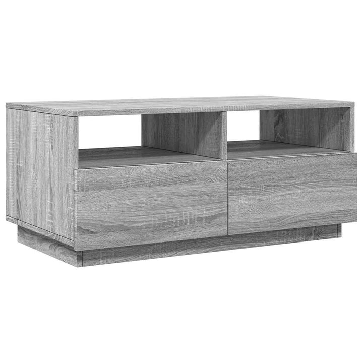 Soffbord Med Led 90X49X40 Cm