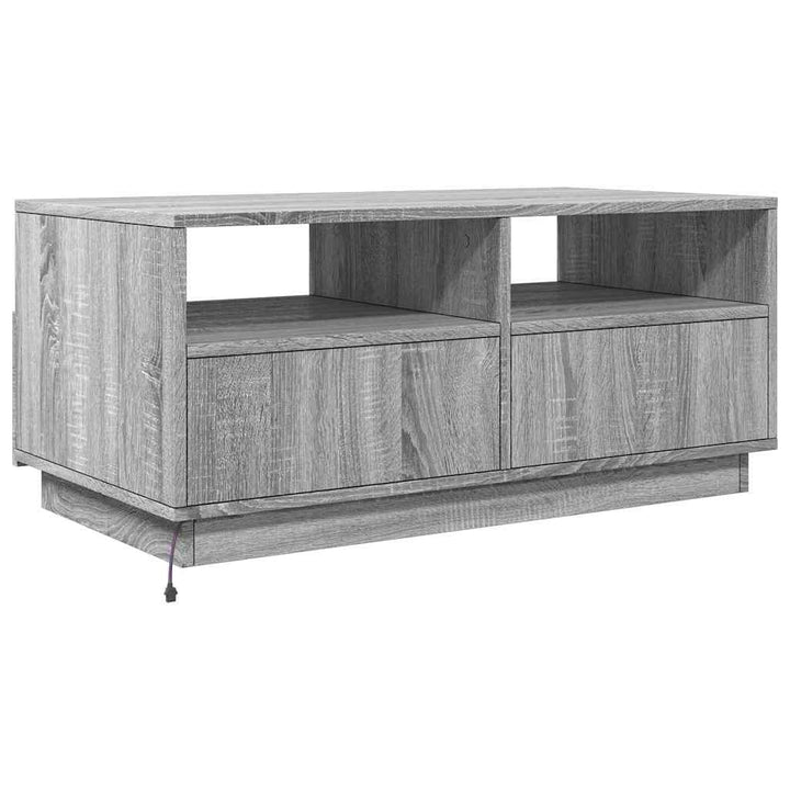 Soffbord Med Led 90X49X40 Cm