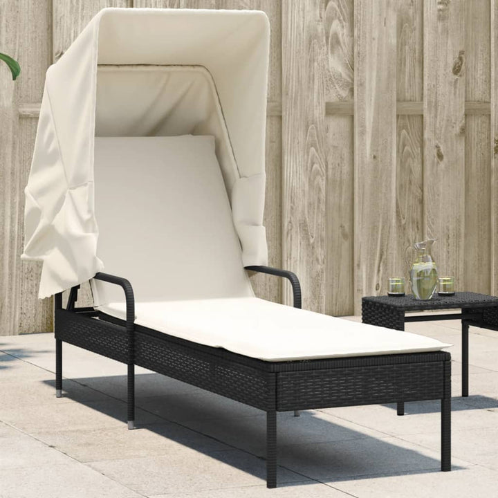 Solsäng Med Tak Beige Konstrotting