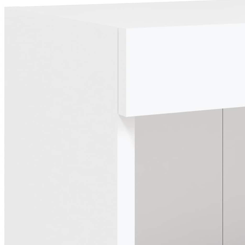 Tv-Bänk 5 Delar Led Konstruerat Trä