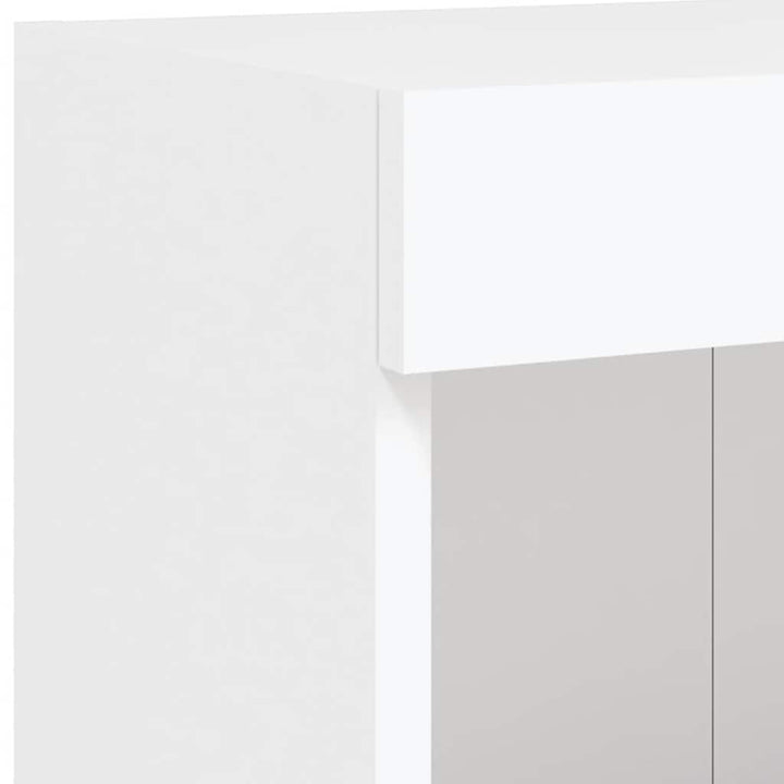 Tv-Bänk 5 Delar Led Konstruerat Trä