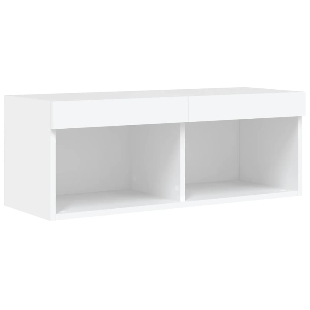Tv-Bänk 6 Delar Led Konstruerat Trä