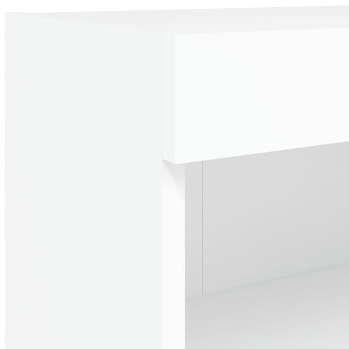 Väggmonterade Tv-Skåp 7 Delar Med Leds