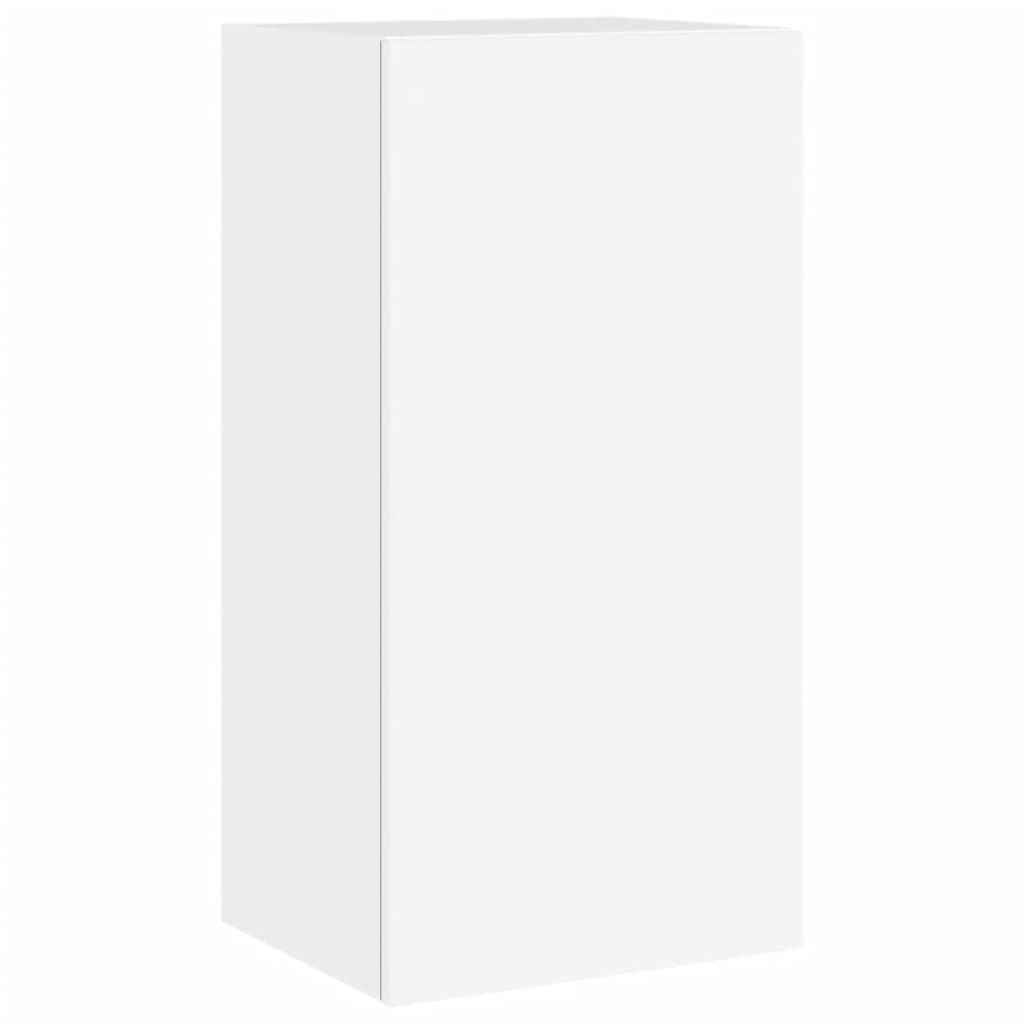Väggmonterade Tv-Skåp 4 Delar Med Leds