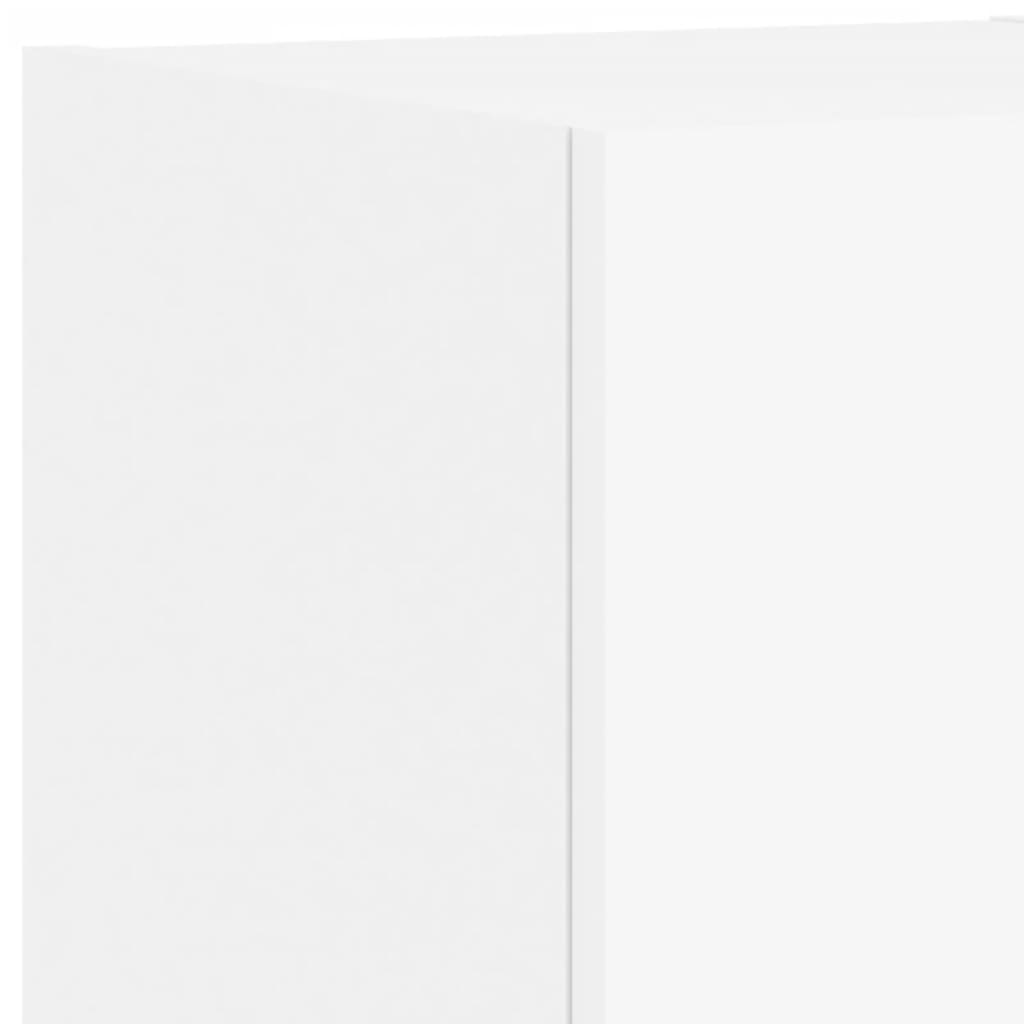 Väggmonterade Tv-Skåp 4 Delar Med Leds