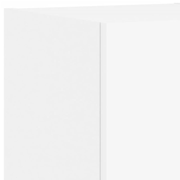 Väggmonterade Tv-Skåp 4 Delar Med Leds