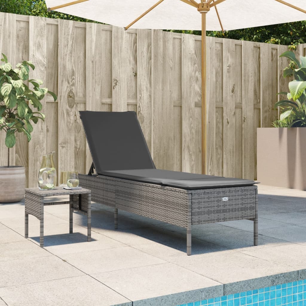 Solsängar 2 St Med Bord Konstrotting