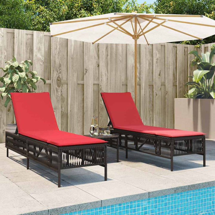 Solstolar 2 St Med Bord Konstrotting
