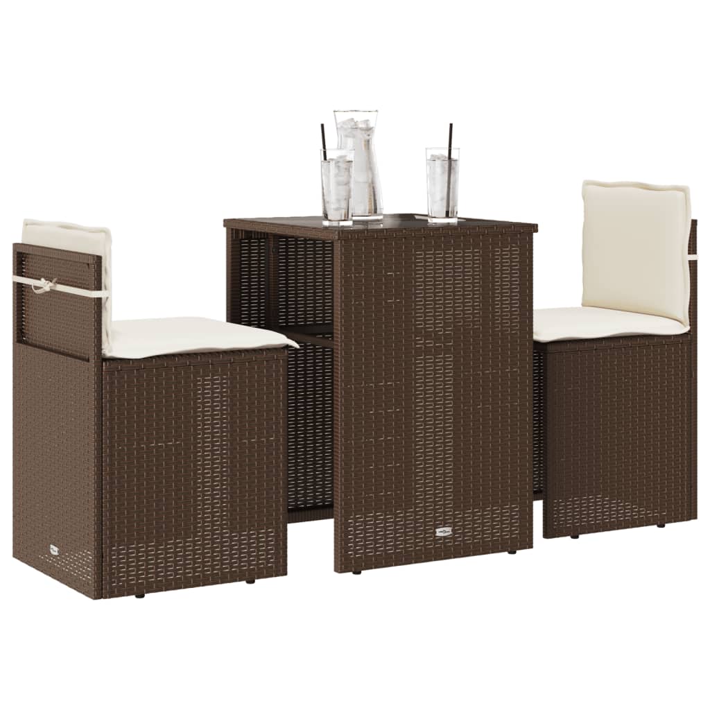 Caféset Med Dynor 3 Delar Konstrotting