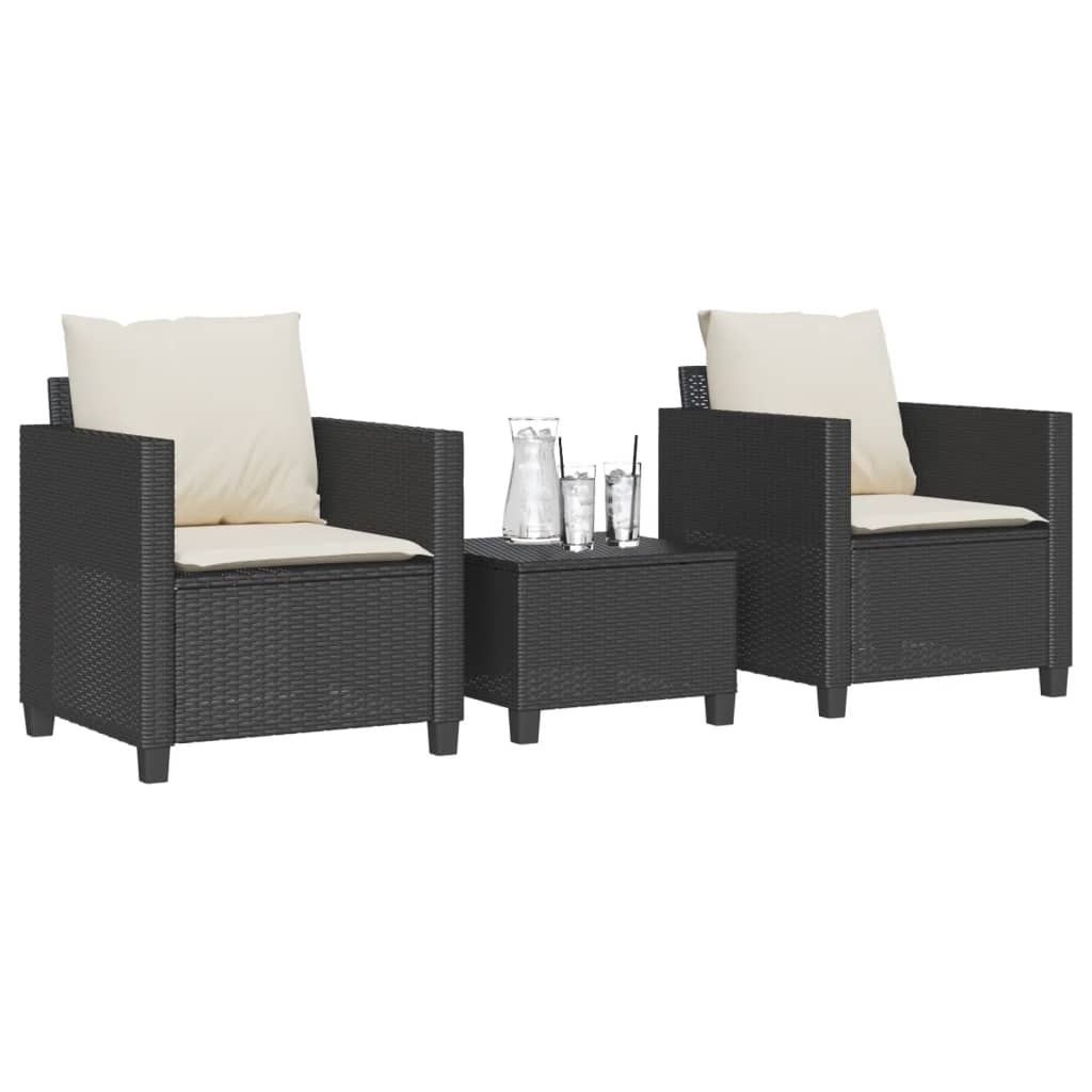 Caféset Med Dynor 3 Delar Konstrotting