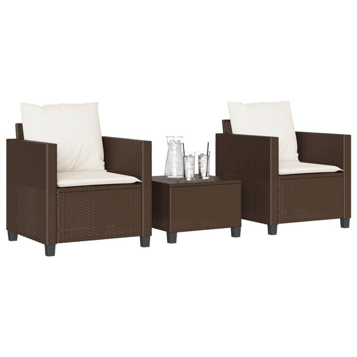 Caféset Med Dynor 3 Delar Konstrotting