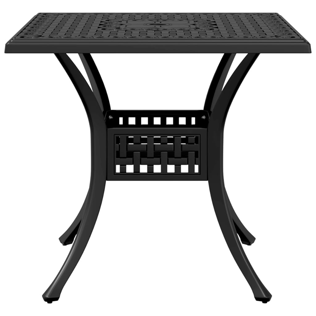 Trädgårdsbord 80X80X75 Cm Gjuten Aluminium
