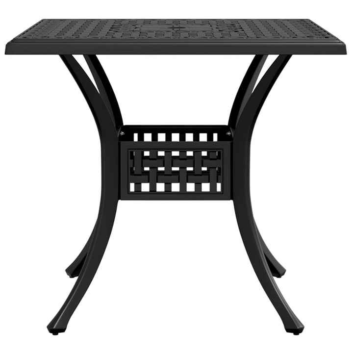 Trädgårdsbord 80X80X75 Cm Gjuten Aluminium
