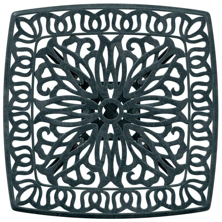 Trädgårdsbord 53X53X53 Cm Gjuten Aluminium