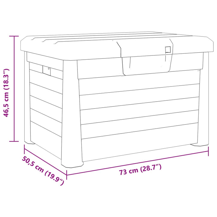 Dynbox 73X50,5X46,5 Cm Polypropen