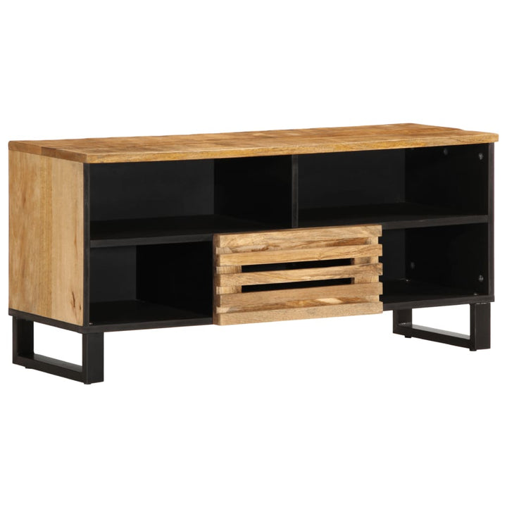 Tv-Bänk 100X34X46 Cm Trä
