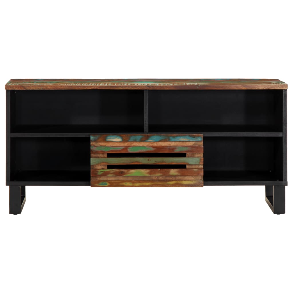 Tv-Bänk 100X34X46 Cm Trä