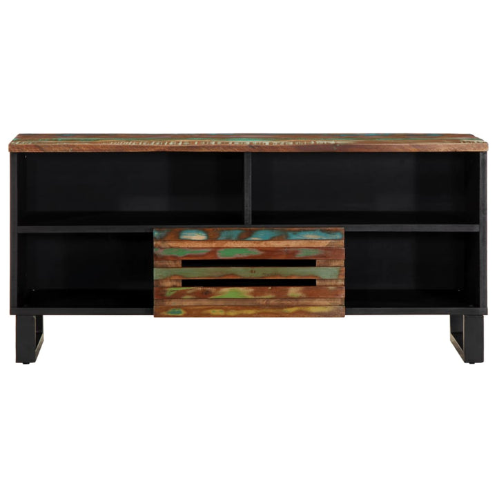 Tv-Bänk 100X34X46 Cm Trä