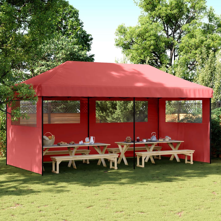 Pop-Up Partytält Hopfällbart 3 X 6 M