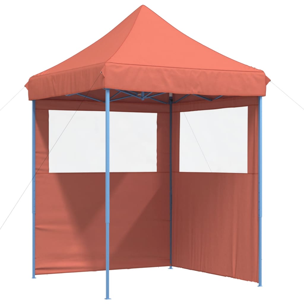 Pop-Up Hopfällbart Partytält Terrakotta