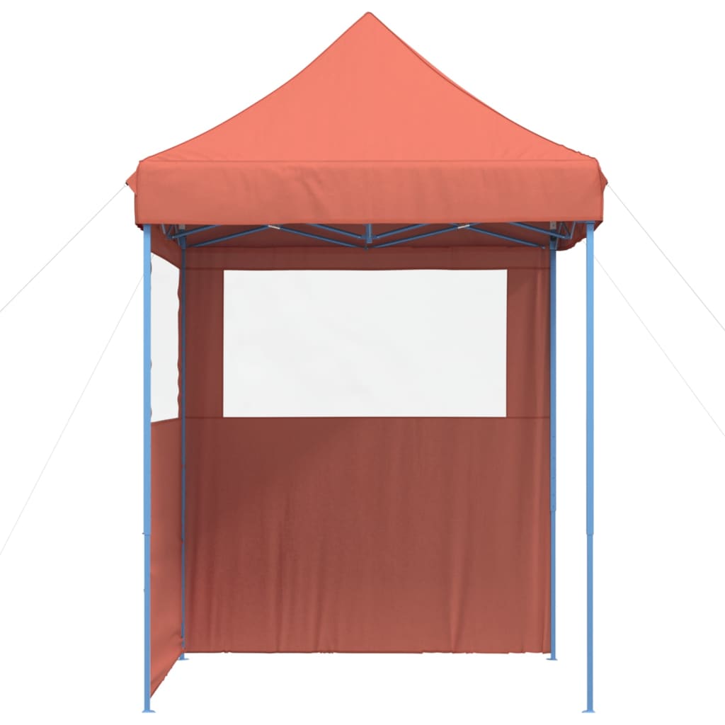 Pop-Up Hopfällbart Partytält Terrakotta