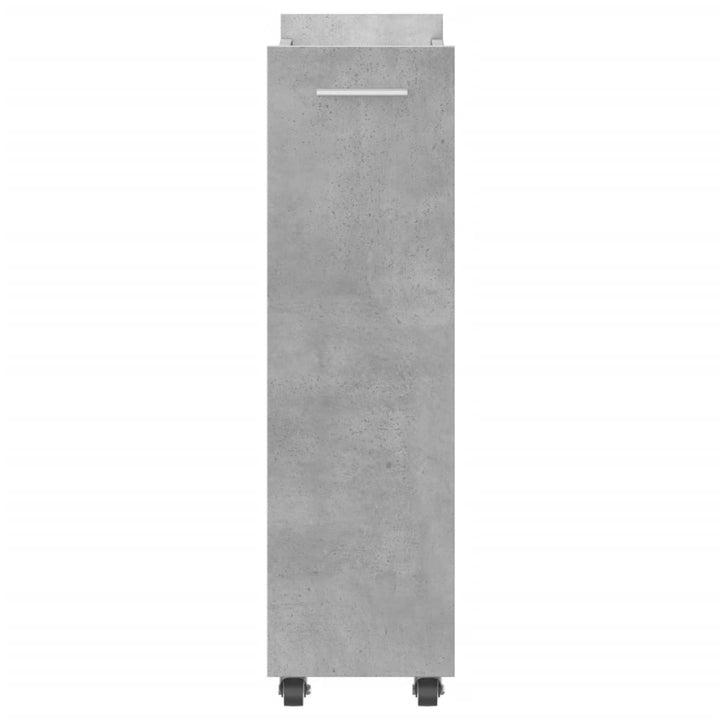 Skåp Med Hjul 60X22X79 Cm Konstruerat Trä
