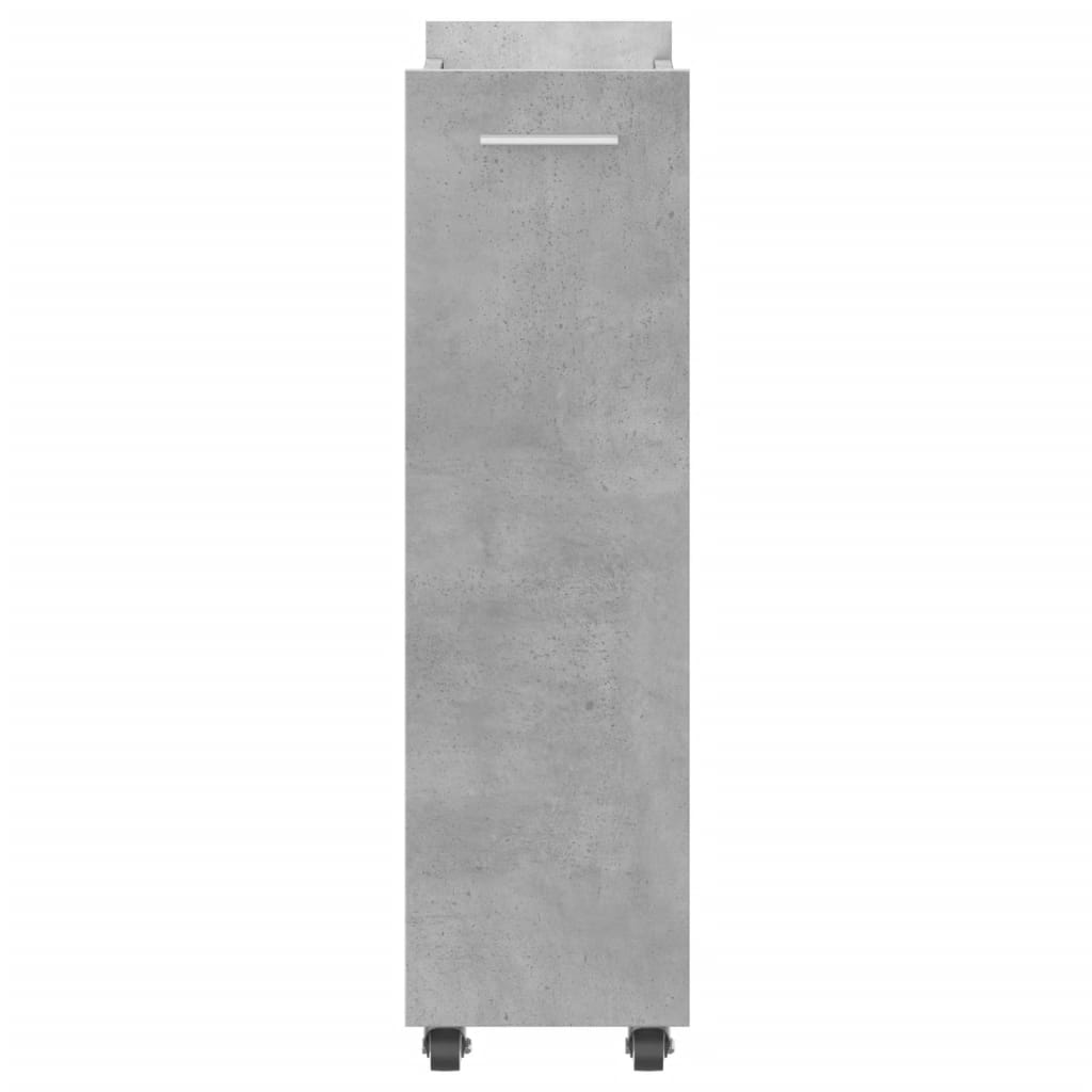 Skåp Med Hjul 60X22X79 Cm Konstruerat Trä