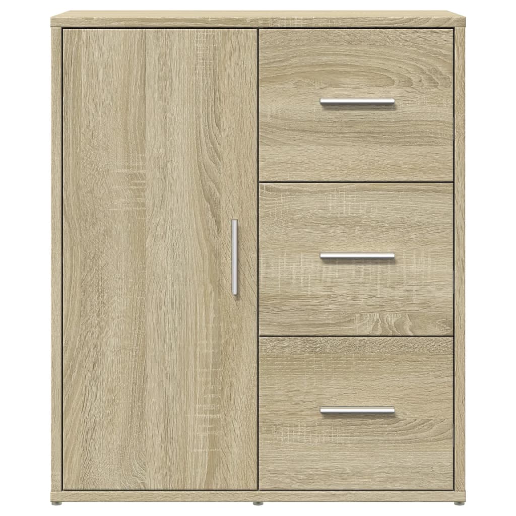 Skänk Sonoma-Ek 60X31X70 Cm Konstruerat Trä