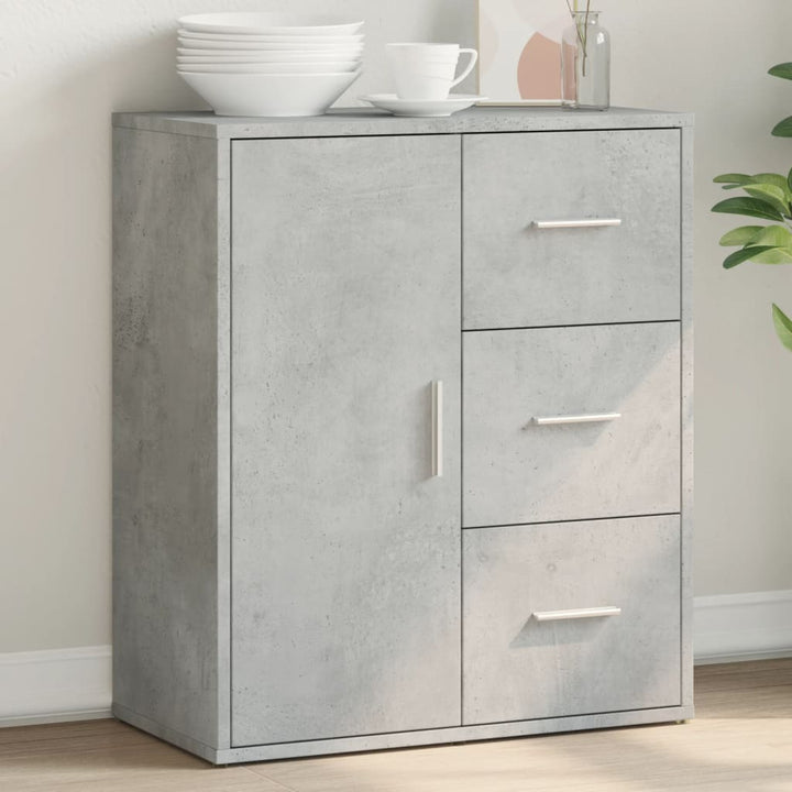 Skänk Sonoma-Ek 60X31X70 Cm Konstruerat Trä