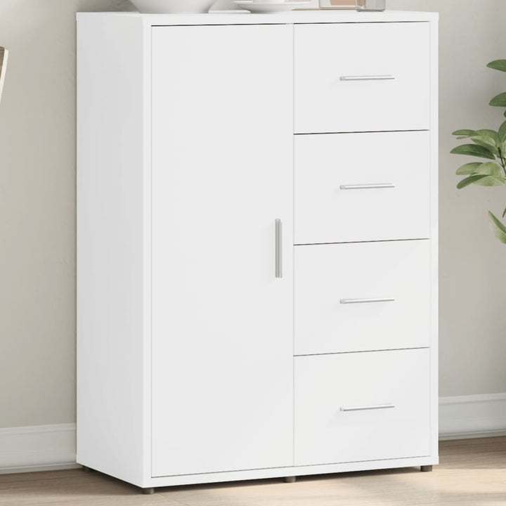 Skänk Sonoma-Ek 60X31X84 Cm Konstruerat Trä