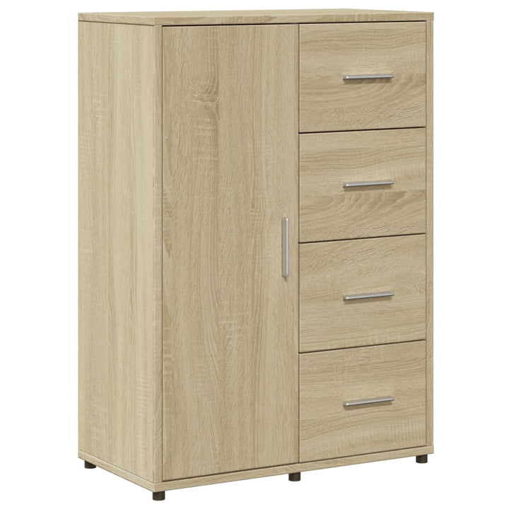 Skänk Sonoma-Ek 60X31X84 Cm Konstruerat Trä