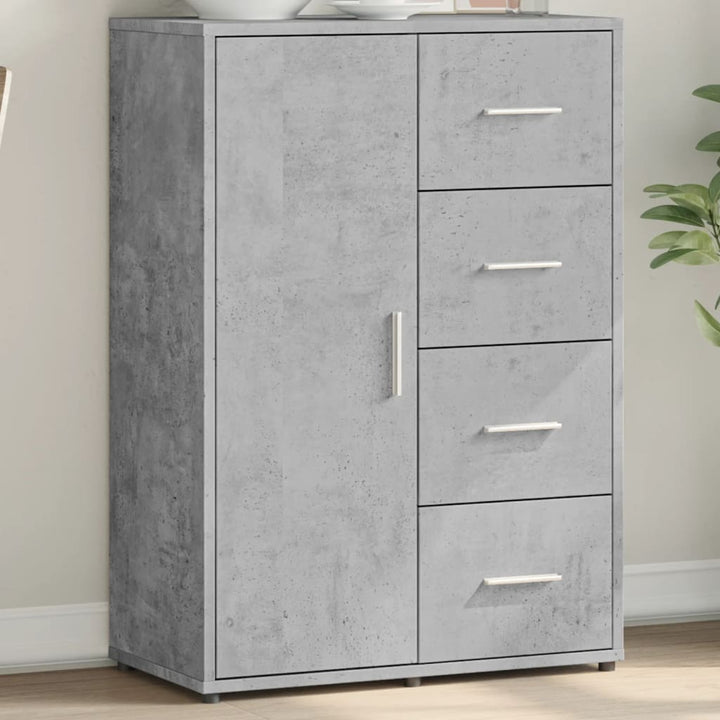 Skänk Sonoma-Ek 60X31X84 Cm Konstruerat Trä