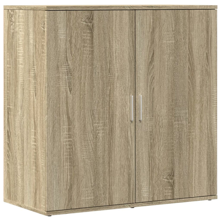 Skänk Sonoma-Ek 79X38X80 Cm Konstruerat Trä