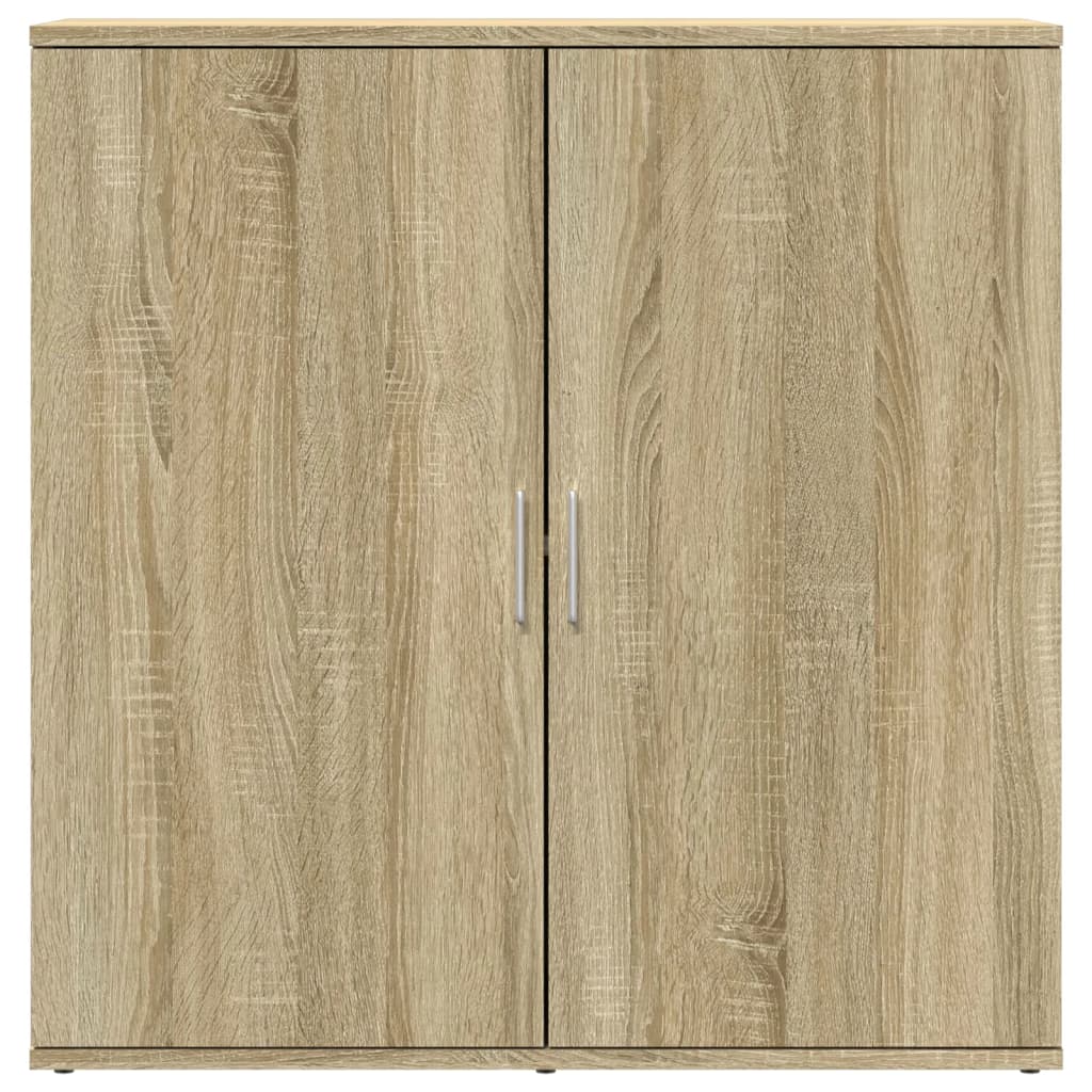 Skänk Sonoma-Ek 79X38X80 Cm Konstruerat Trä