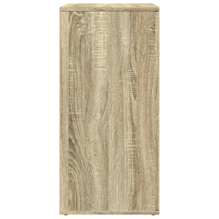 Skänk Sonoma-Ek 79X38X80 Cm Konstruerat Trä