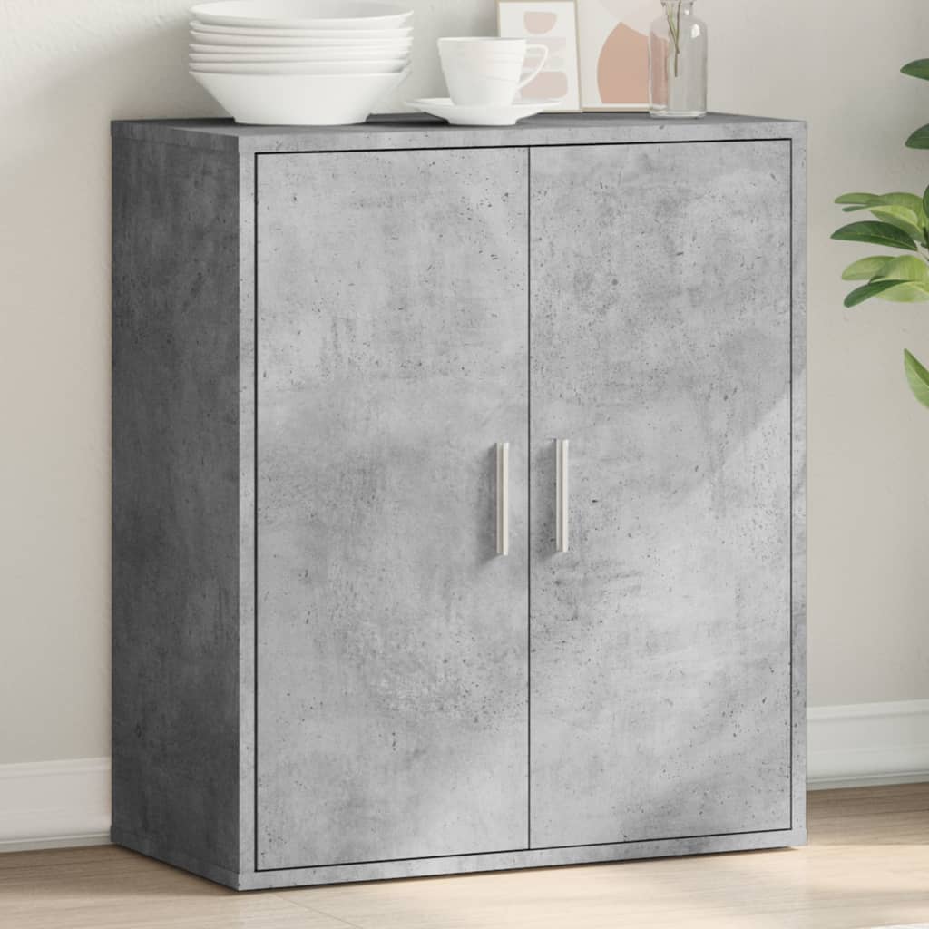 Skänk Sonoma-Ek 79X38X80 Cm Konstruerat Trä