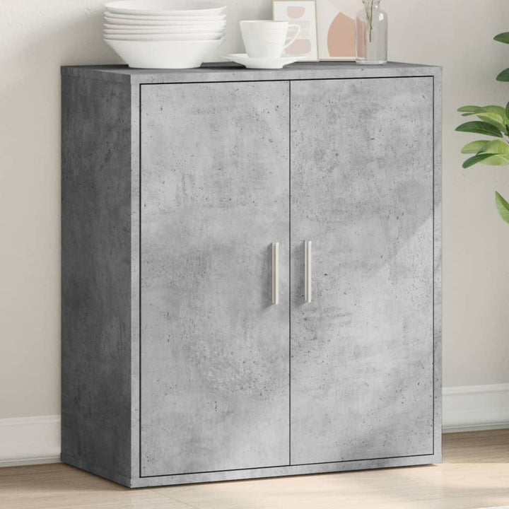 Skänk Sonoma-Ek 79X38X80 Cm Konstruerat Trä