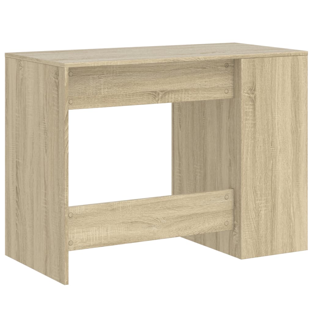 Skrivbord Sonoma-Ek 102X50X75 Cm Konstruerat Trä