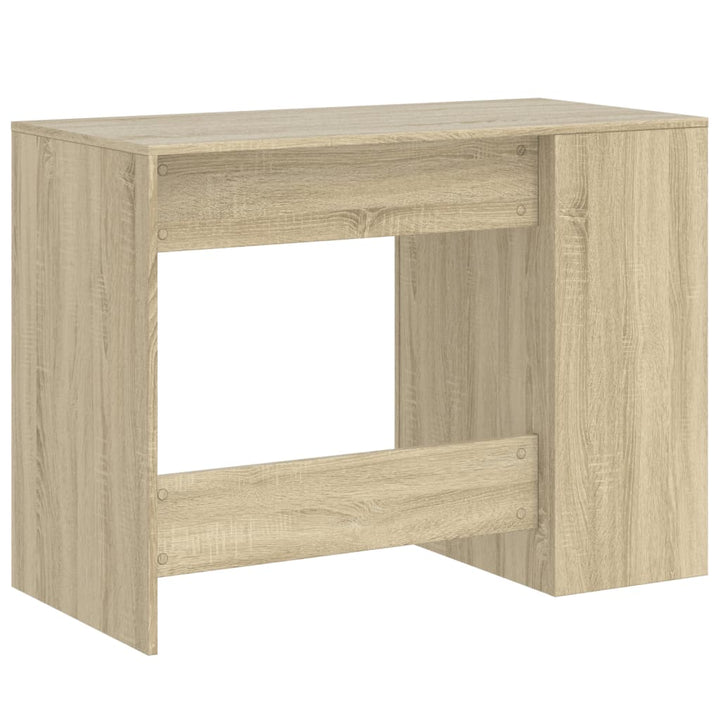 Skrivbord Sonoma-Ek 102X50X75 Cm Konstruerat Trä