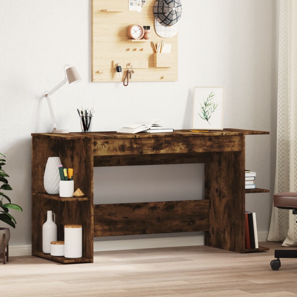 Skrivbord Sonoma-Ek 140X50X75 Cm Konstruerat Trä