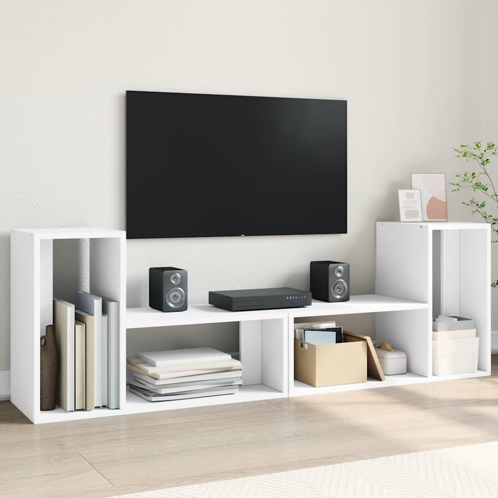 Tv-Skåp 2 St 75X30X50 Cm Konstruerat Trä