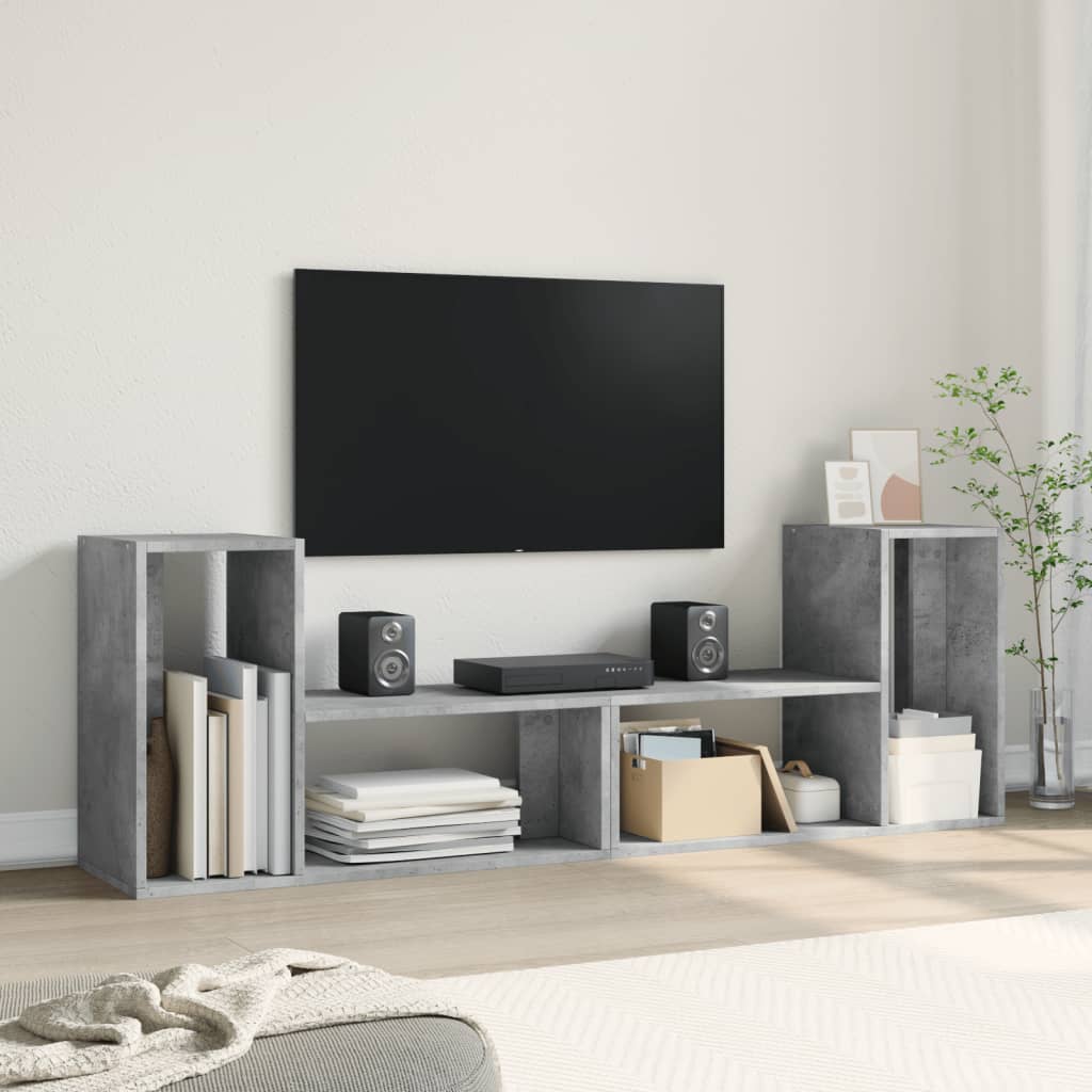 Tv-Skåp 2 St 75X30X50 Cm Konstruerat Trä