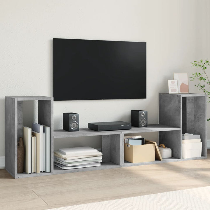 Tv-Skåp 2 St 75X30X50 Cm Konstruerat Trä