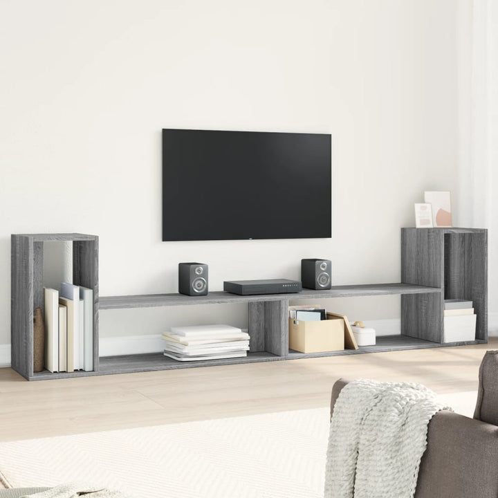 Tv-Skåp 2 St 75X30X50 Cm Konstruerat Trä