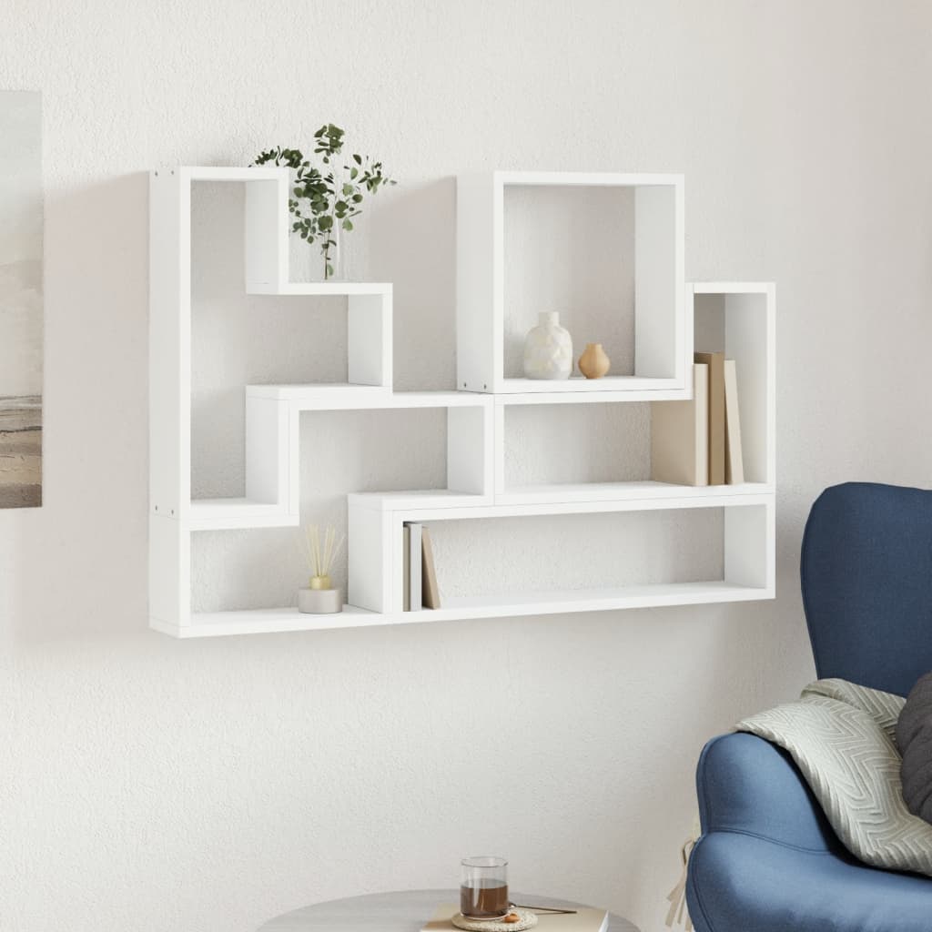 Vägghylla 96X12X64 Cm Konstruerat Trä