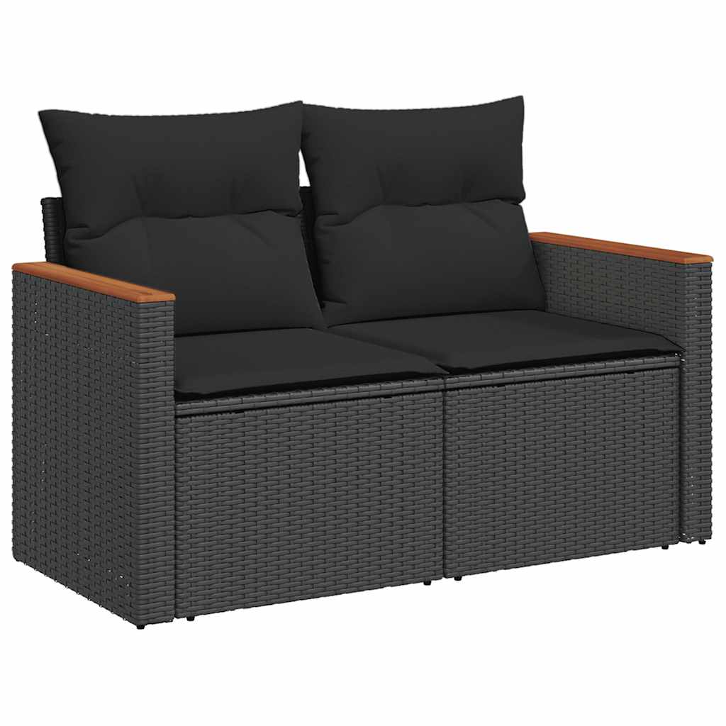 Loungegrupp För Trädgården M. Dynor 11 Delar Konstrotting