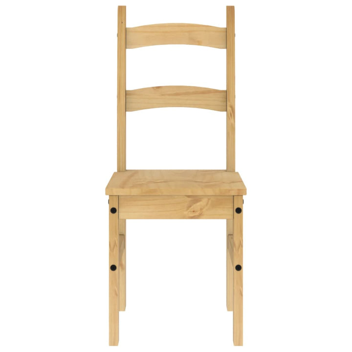 Matstolar 2 St 40X46X99 Cm Massiv Furu
