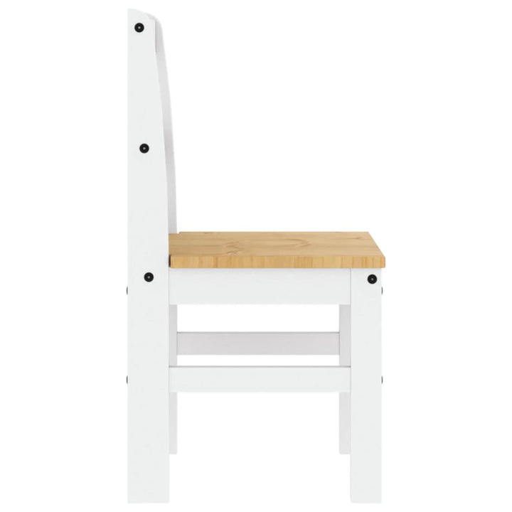 Matstolar 2 St Panama 40X46X90 Cm Massiv Furu